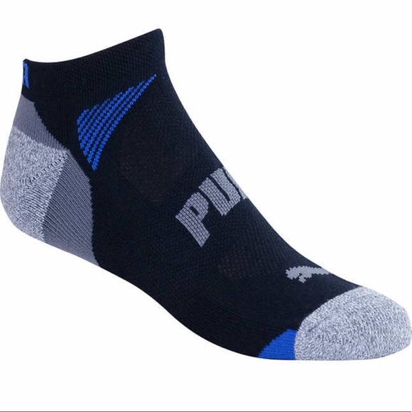 Pack Puma White Black Gray Ankle Socks Sock - Picture 7 of 7